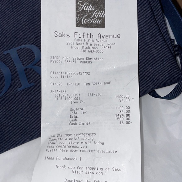 Dior sneaker B23 Brand new never worn - Picture 4 of 5